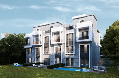 Townhouse - 4 Bedrooms - 3 Bathrooms for sale in Yamour Compound - Green Belt - 6 October City - Giza