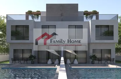 Twin House - 4 Bedrooms - 3 Bathrooms for sale in Hadayek October - 6 October City - Giza
