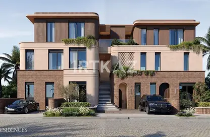 Apartment - 2 Bedrooms - 2 Bathrooms for sale in Crescent Walk - 5th Settlement Compounds - The 5th Settlement - New Cairo City - Cairo