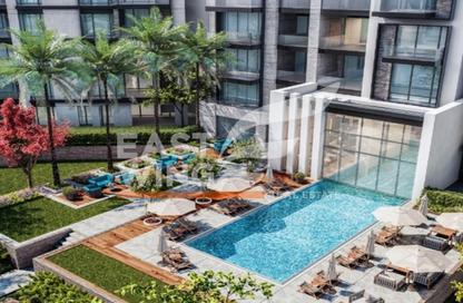 Apartment - 2 Bedrooms - 2 Bathrooms for sale in Swan Lake Residence - 5th Settlement Compounds - The 5th Settlement - New Cairo City - Cairo