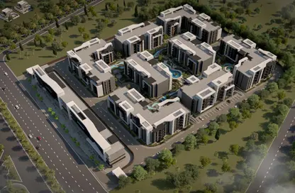 Apartment - 1 Bedroom - 1 Bathroom for sale in Sheikh Zayed Compounds - Sheikh Zayed City - Giza