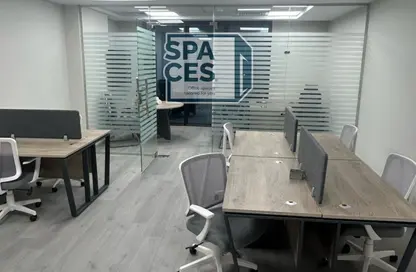 Office Space - Studio - 1 Bathroom for rent in Garden Residence - Hyde Park - New Cairo City - Cairo