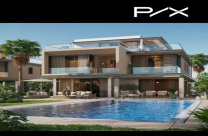 Penthouse - 1 Bedroom - 1 Bathroom for sale in PX Palm Hills - 6 October Compounds - 6 October City - Giza