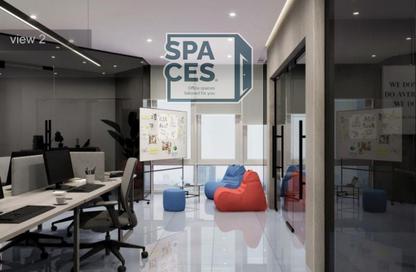 Office Space - Studio - 1 Bathroom for rent in Bank Center Street - South Teseen St. - The 5th Settlement - New Cairo City - Cairo