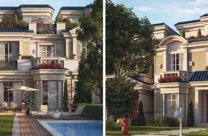 Townhouse - 3 Bedrooms - 3 Bathrooms for sale in Mountain View Chill Out Park - Northern Expansions - 6 October City - Giza Townhouse - 3 Bedrooms - 3 Bathrooms for sale in Mountain View Chill Out Park - Northern Expansions - 6 October City - Giza