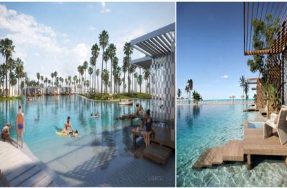Chalet - Studio - 2 Bathrooms for sale in Cali Coast - Ras Al Hekma - North Coast