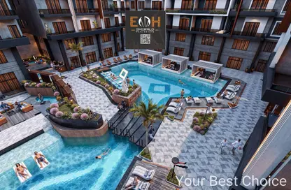 Apartment - 1 Bedroom - 1 Bathroom for sale in El Hadaba District - Hurghada - Red Sea