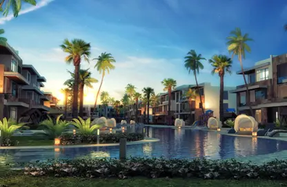 Townhouse - 4 Bedrooms - 4 Bathrooms for sale in Palm Hills New Cairo - 5th Settlement Compounds - The 5th Settlement - New Cairo City - Cairo