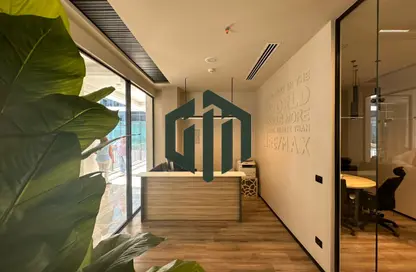 Office Space - Studio - 1 Bathroom for rent in Bank Center Street - South Teseen St. - The 5th Settlement - New Cairo City - Cairo
