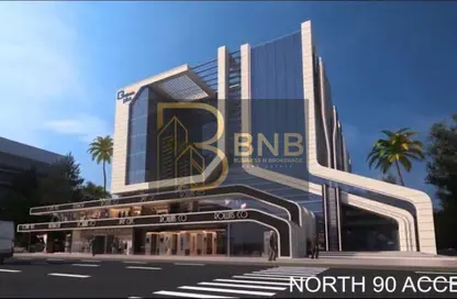 Office Space - Studio - 2 Bathrooms for rent in Business Plus - North Teseen St. - The 5th Settlement - New Cairo City - Cairo