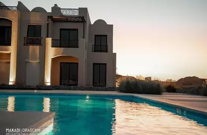 Duplex - 3 Bedrooms - 2 Bathrooms for sale in Makadi Orascom Resort - Makadi - Hurghada - Red Sea