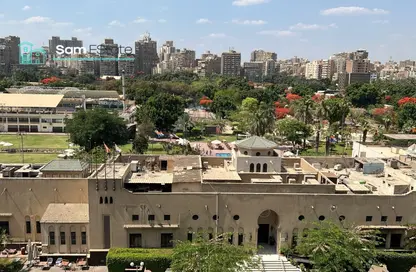 شقة - 3 غرف نوم - 2 حمامات للايجار في شارع نادي الصيد - الدقي - الجيزة