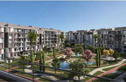 Apartment - 2 Bedrooms - 1 Bathroom for sale in Begonia - 5th Settlement Compounds - The 5th Settlement - New Cairo City - Cairo