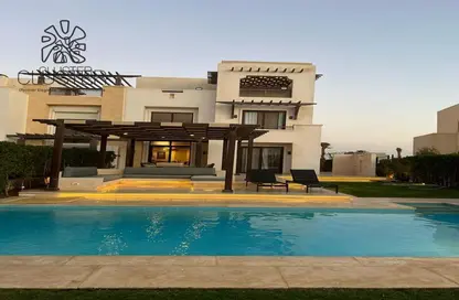 Twin House - 4 Bedrooms - 4 Bathrooms for sale in Ancient Sands Resort - Al Gouna - Hurghada - Red Sea