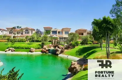 Villa - 5 Bedrooms - 5 Bathrooms for rent in Lake View - 5th Settlement Compounds - The 5th Settlement - New Cairo City - Cairo