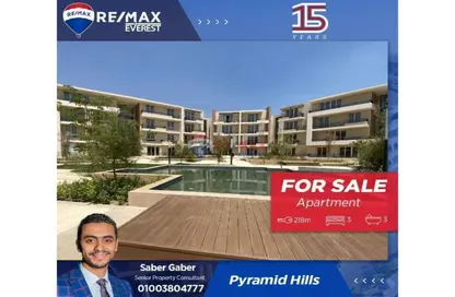 Apartment - 3 Bedrooms - 3 Bathrooms for sale in Pyramids Heights - Cairo Alexandria Desert Road - 6 October City - Giza
