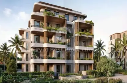 Apartment - 2 Bedrooms - 2 Bathrooms for sale in Crescent Walk - 5th Settlement Compounds - The 5th Settlement - New Cairo City - Cairo