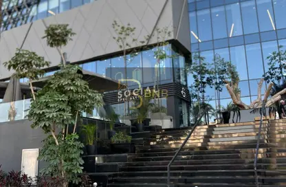 Office Space - Studio - 3 Bathrooms for rent in North Teseen St. - The 5th Settlement - New Cairo City - Cairo