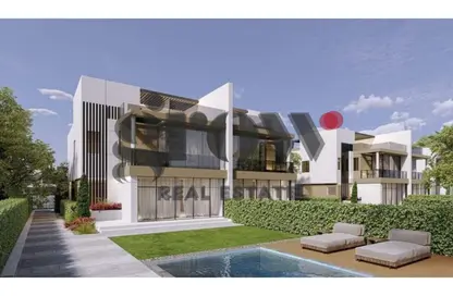 Townhouse - 4 Bedrooms - 3 Bathrooms for sale in Hood 7 Side St. - Green Belt - 6 October City - Giza