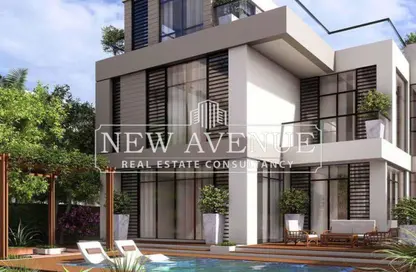 فيلا - 8 غرف نوم - 7 حمامات للبيع في كومباوند سعاده - مدينة القاهرة الجديدة - القاهرة