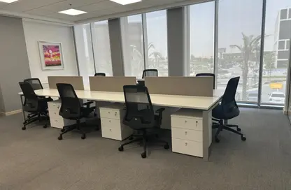 Office Space - Studio - 1 Bathroom for rent in Cairo Festival City - North Investors Area - New Cairo City - Cairo