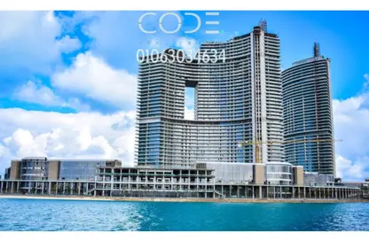 Apartment - 3 Bedrooms - 3 Bathrooms for sale in The Gate Towers - New Alamein City - Al Alamein - North Coast