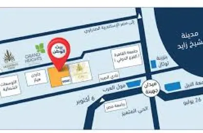 قطعة أرض - استوديو للبيع في بيت الوطن - كمبوندات 6 أكتوبر - مدينة 6 أكتوبر - الجيزة