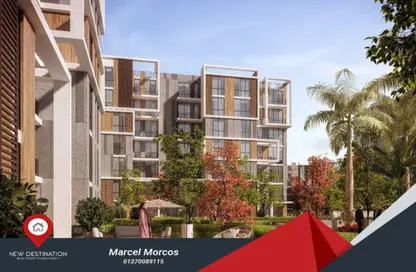 Apartment - 2 Bedrooms - 3 Bathrooms for sale in HAP Town - Mostakbal City Compounds - Mostakbal City - Future City - Cairo