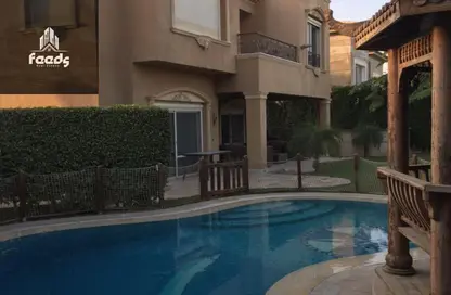 Villa - 4 Bedrooms - 6 Bathrooms for rent in Lake View - 5th Settlement Compounds - The 5th Settlement - New Cairo City - Cairo