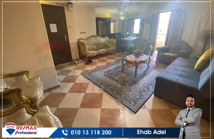شقة - 2 غرف نوم - 1 حمام للايجار في شارع ادفو - الإبراهيمية - حي وسط - الاسكندرية