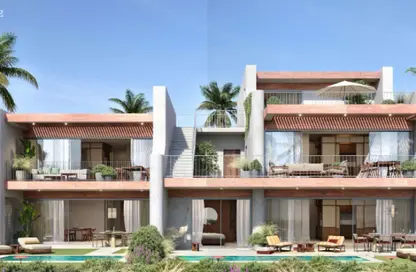 Twin House - 4 Bedrooms - 5 Bathrooms for sale in Ramla Lakeside - Qesm Ad Dabaah - North Coast