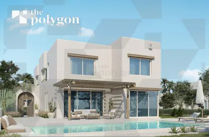 Chalet - 4 Bedrooms - 4 Bathrooms for sale in Hacienda Waters - Qesm Ad Dabaah - North Coast