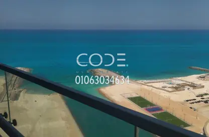 Apartment - 2 Bedrooms - 2 Bathrooms for sale in North Edge Towers - New Alamein City - Al Alamein - North Coast