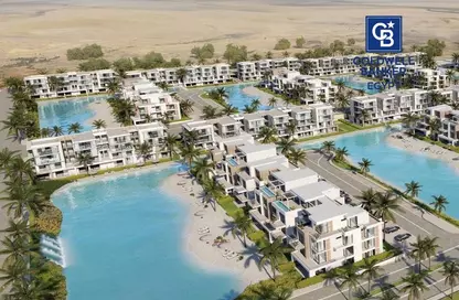 (بنتهاوس  (روف - 3 غرف نوم - 3 حمامات للبيع في ذا واتر واي - قسم الضبعة - الساحل الشمالي