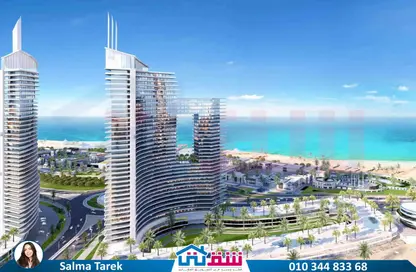 شقة - 3 غرف نوم - 2 حمامات للبيع في مدينة العلمين الجديدة - العلمين - الساحل الشمالي