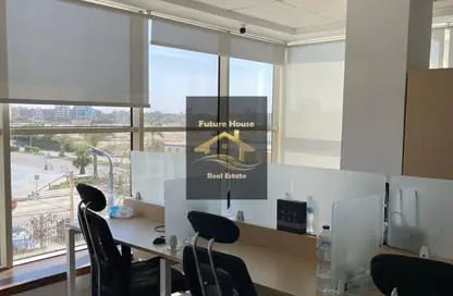 Office Space - Studio - 3 Bathrooms for rent in Business Plaza - Ring Road - Zahraa El Maadi - Hay El Maadi - Cairo