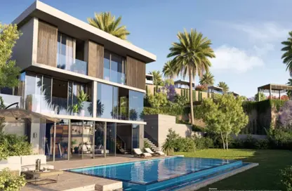 Villa - 5 Bedrooms - 6 Bathrooms for sale in Swan Lake Residence - 5th Settlement Compounds - The 5th Settlement - New Cairo City - Cairo