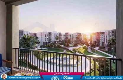 شقة - 3 غرف نوم - 2 حمامات للبيع في اليكس ويست - كمبوندات الاسكندرية - الاسكندرية