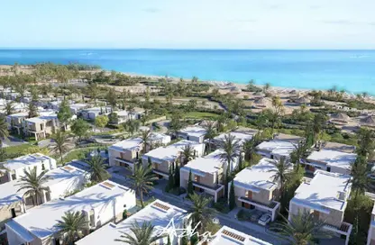Villa - 5 Bedrooms - 5 Bathrooms for sale in Ramla Lakeside - Qesm Ad Dabaah - North Coast