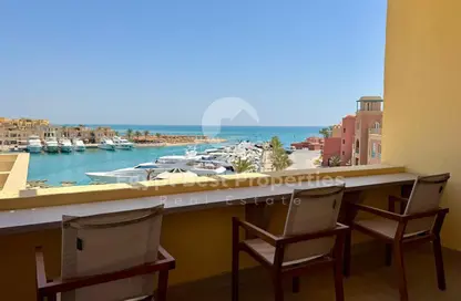 Apartment - 1 Bedroom - 1 Bathroom for sale in Abu Tig Marina - El Gouna - Hurghada - Red Sea
