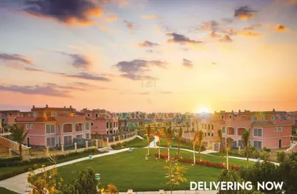 Twin House - 4 Bedrooms - 4 Bathrooms for sale in Cleopatra Palace - 5th District - Shorouk City - Cairo