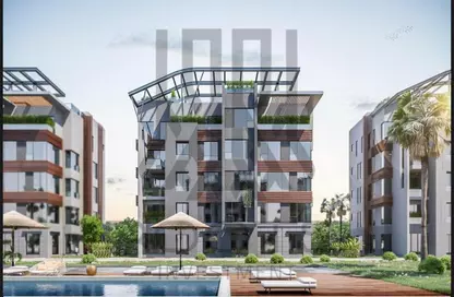 Apartment - 1 Bedroom - 2 Bathrooms for sale in Aljazi Marriott Residences - Mohamed Naguib Axis - North Investors Area - New Cairo City - Cairo