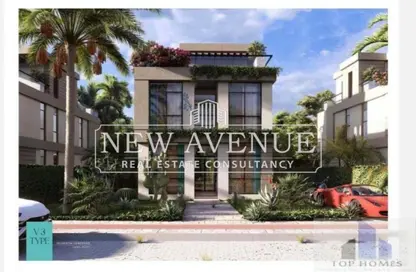 منزل مزدوج - 3 غرف نوم - 3 حمامات للبيع في كومباوند سعاده - مدينة القاهرة الجديدة - القاهرة