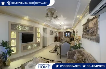 Apartment - 2 Bedrooms - 2 Bathrooms for sale in Smouha - Hay Sharq - Alexandria