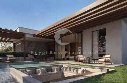 Chalet - 2 Bedrooms - 2 Bathrooms for sale in Direction White - Ras Al Hekma - North Coast