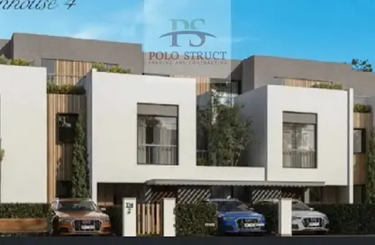 Townhouse - 3 Bedrooms - 4 Bathrooms for sale in Lugar - New Zayed City - Sheikh Zayed City - Giza
