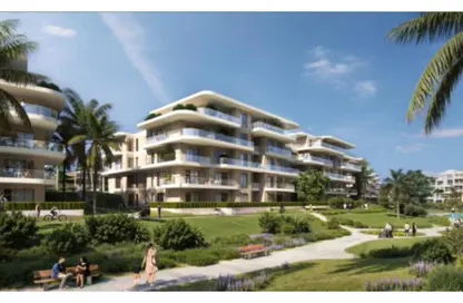 Apartment - 2 Bedrooms - 2 Bathrooms for sale in Hood 9 Side St. - Green Belt - 6 October City - Giza