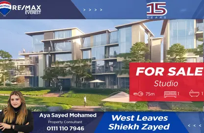 Apartment - Studio - 1 Bathroom for sale in West Leaves - 1st District - 6 October City - Giza