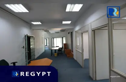Office Space - Studio - 3 Bathrooms for rent in Palestine St. - New Maadi - Hay El Maadi - Cairo