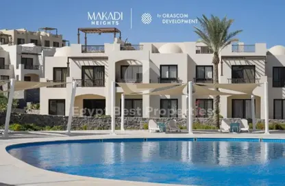 Chalet - 3 Bedrooms - 3 Bathrooms for sale in Makadi Heights - Makadi Orascom Resort - Makadi - Hurghada - Red Sea Chalet - 3 Bedrooms - 3 Bathrooms for sale in Makadi Heights - Makadi Orascom Resort - Makadi - Hurghada - Red Sea